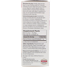 21st Century, Herbal Slimming Tea, Peppermint, Caffeine Free, 24 Tea Bags, 1.7 oz (48 g)
