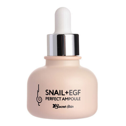 Secret Skin Snail+Egf Perfect Ampoule - Сыворотка для лица с экстрактом улитки