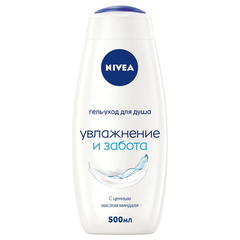 Гель для душа Nivea Увлаж и забота д/всей семьи с масл миндаля 500 мл 80758