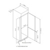 Встраиваемый холодильник Korting KFS 17935 CFNF