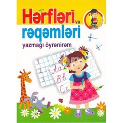 Hərfləri və rəqəmləri yazmağı öyrənirəm