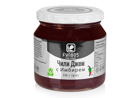 Соус Чили Джем с Имбирем Fynbos, 330г