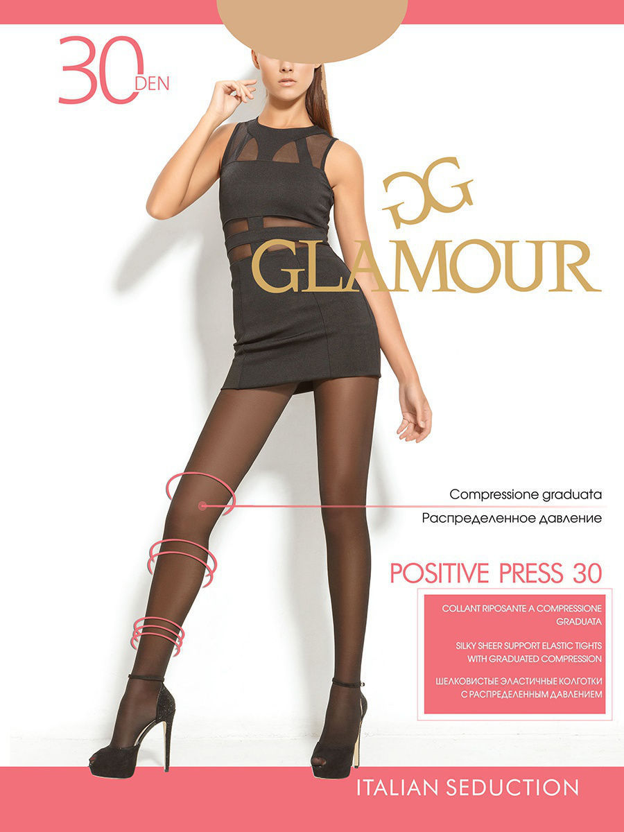 Колготки GLAMOUR POSITIVE PRESS 70 den купить в интернет-магазине  ModaVpluse.ru