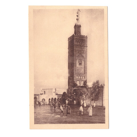 Открытка Марокко 270 Casablanka Mosquee de Darb Sultan
