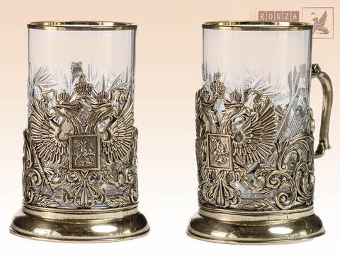 подстаканник Герб Российской Федерации