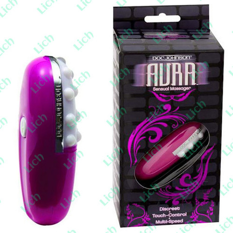 Уникальный массажер AURA цвета фуксии