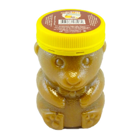 Мёд натуральный «Гречишный» ПЭТ медведь, 450 гр