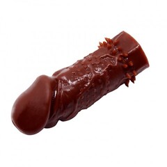 Насадка реалистик на член - black