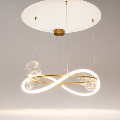 Подвесной светодиодный светильник Maytoni Oasis MOD289PL-L44BS3K