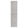 Cezares MOLVENO-1600-2A-SC-BET MOLVENO Шкаф подвесной с двумя распашными дверцами с доводчиками, с двумя полками, Beton, 400x300x1600