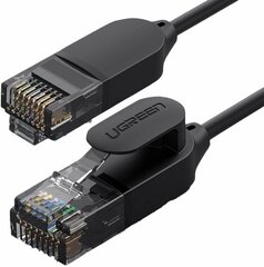 Кабель UGREEN NW122 (70333) CAT 6A Pure Copper Ethernet Cable OD2.8 1,5м черный
