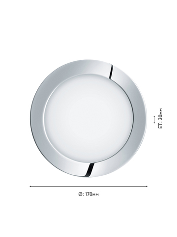 Встраиваемый светодиодный светильник Eglo FUEVA 1 96055