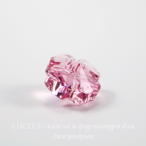 5752 Бусина - Клевер Сваровски Light Rose 12 мм