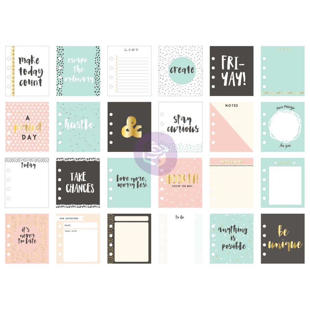 Журнальные карточки My Prima Planner Watercolor Journaling Cards  - Stay Curious -24шт.