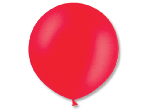 Большой воздушный шар красный