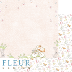 Бумага для скрапбукинга FLEUR-design, двусторонняя 30*30 см, 190 гр.