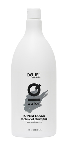 Технический шампунь IQ POST COLOR Тechnical shampoo Dewal Cosmetics, 1500 мл