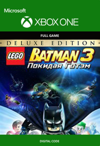 LEGO Batman 3. Покидая Готэм Deluxe Edition (Xbox One/Series S/X, интерфейс и субтитры на русском языке) [Цифровой код доступа]