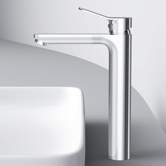 Cмеситель для умывальника высокий, хром, AM.PM X-Joy - F85A92000