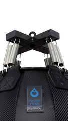 Водоналивная боксерская груша BIG WATER PEAR Filippov 65см/50см/75-80кг, черный