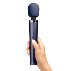 Cиний вибратор Le Wand Petite Rechargeable Vibrating Massager - 25 см. - 