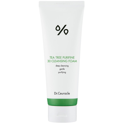 Нежная гель - пенка для умывания с чайным деревом Dr Ceuracle Tea Tree Purifine 30 Cleansing Foam