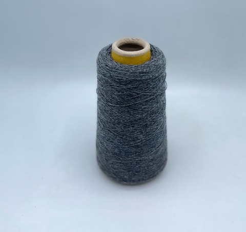 Loro Piana (пр.Италия), art.Cashmere sfa, 2/27 1350м/100гр. 100%кашемир, цвет-Темно-серый меланж, арт.27143