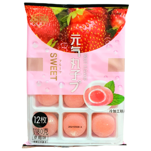 Моти со вкусом клубники SWEET Mochi, 180гр