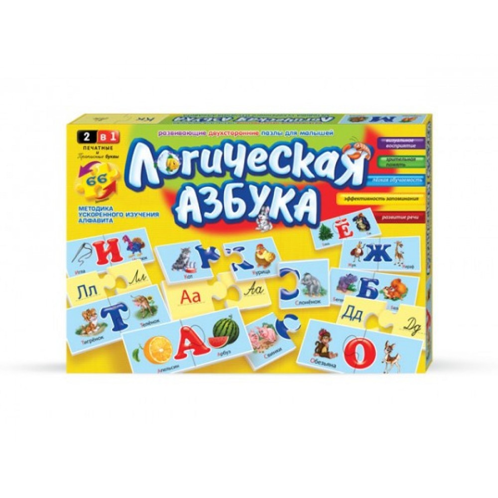 Игра настольная "Логическая Азбука"