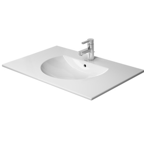 Duravit Darling New Раковина для мебели с перел., с 1 отв. под смес., 830x545мм, Цвет: Белый 499830000