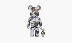 Bearbrick Jackson Pollock Studio Splash "100% & 400%" Set