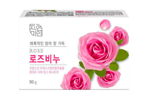 Туалетное мыло увлажняющее "Rose Beauty Soap" MKH, 90г