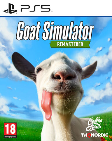 Goat Simulator Remastered (диск для PS5, интерфейс и субтитры на русском языке)