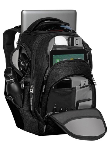 Картинка рюкзак городской Ogio Rev Black - 3
