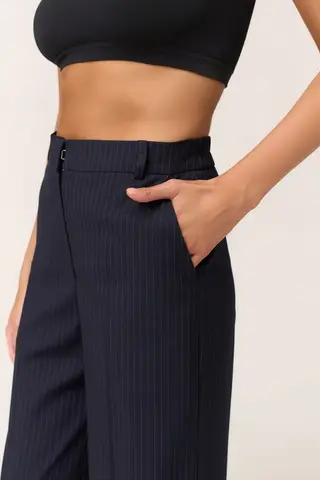 Брюки в полоску DAN MARALEX