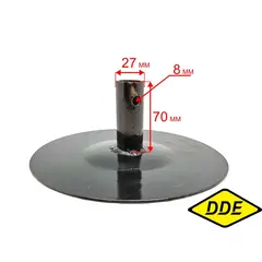 Нож для культиватора DDE Мустанг2/3 , диск кромочный (HSD1G80B.761120) (HSD1G80B.761120)