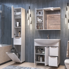 Шкаф навесной с зеркалом Callao 800 (левый) со спотом