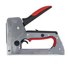 TS-5570 Степлер скобозабивной курковый механизм, 3в1, металл, 189x31x157мм (MILES)