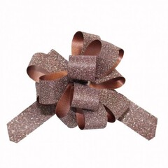 
          Бант Для Упаковки Подарка Блеск 1,8 Х 1,8 См (Коричневый)