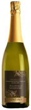 Вино игристое Сентина Просекко ДОК белое сухое защищ.наимен.места происх.кат.ДОК,рег. Венето 0,75л.