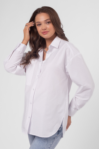 Рубашка для беременных 16452 белый