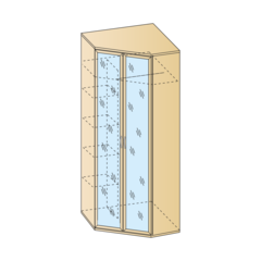 Шкаф угловой Карина ШК-1016