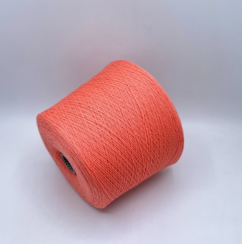 Cariaggi (пр. Италия) арт-Marte, 2/28 1400м/100гр, 70% Меринос, 20% Шелк, 10%Кашемир, цвет- Папайя(901/223), арт.36693