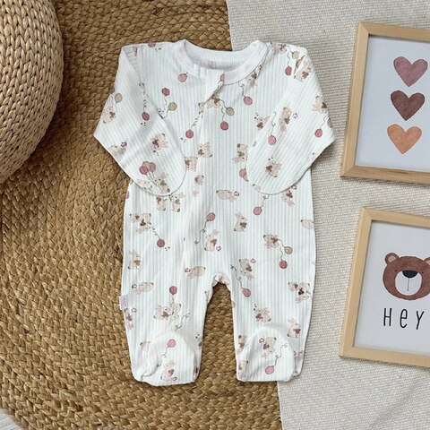 Комбинезон слип в рубчик на молнии