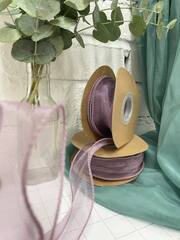 Лента органза с волнистым краем (4см*9,14м), Лаванда