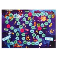 
          Игра-ходилка, Ракета "Робовойны", 3 +, размер игрового поля 420 х 300 мм, в комплекте кубик, 4 фишки, пакет с европодвесом