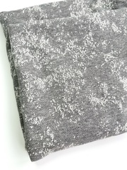 Трикотаж жаккардовый, футер 3-х ниточный, Светло-серый