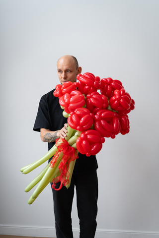 Букет из шаров Красные розы