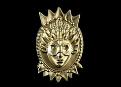 Силиконовый молд № 5002 Маска