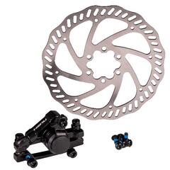 Комплект дискового тормоза RUSH (RADIUS) (машинка+диск 160 mm+болты) 140/160mm/3122613-23